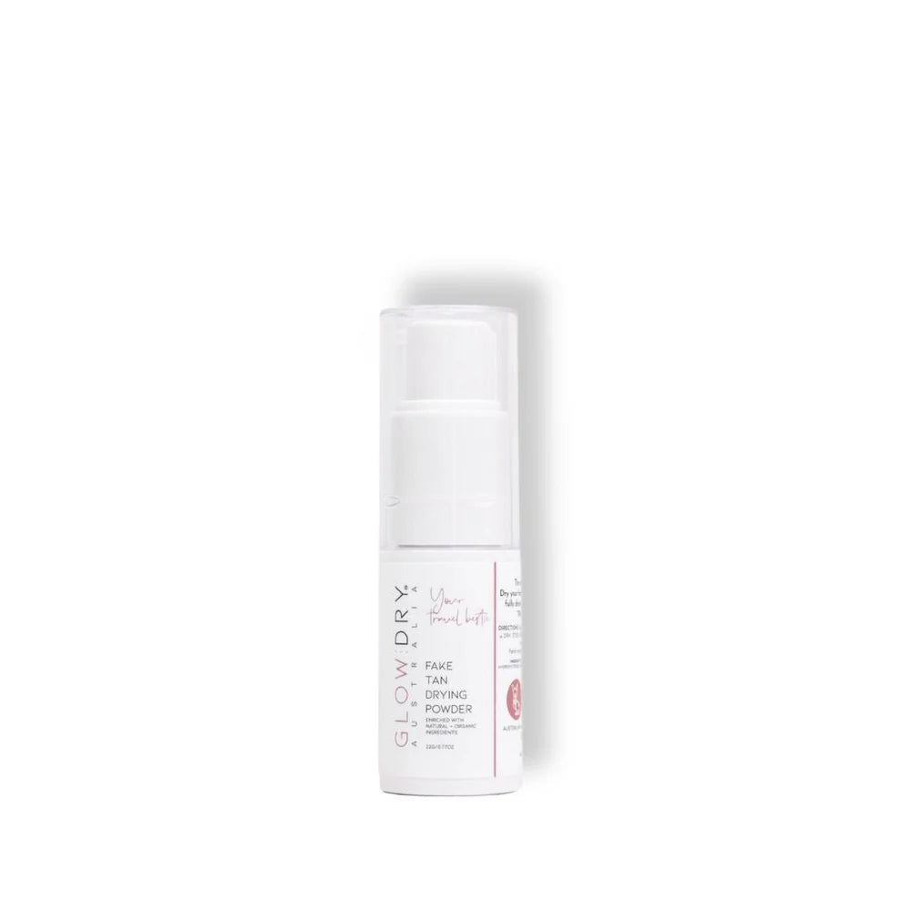 GlowDry Fake Tan Drying Powder – MINI Powder SPRAY 22g