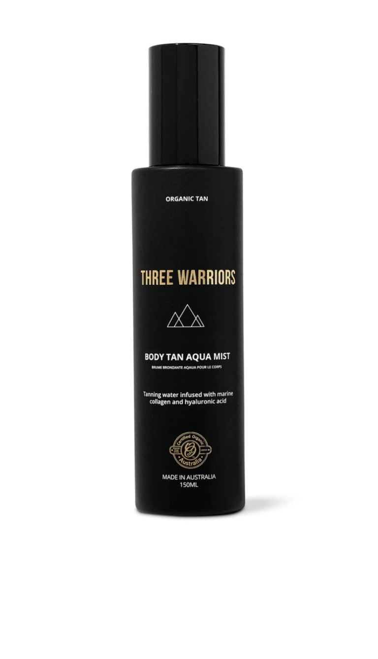 Three Warriors Body Tan Aqua Mist