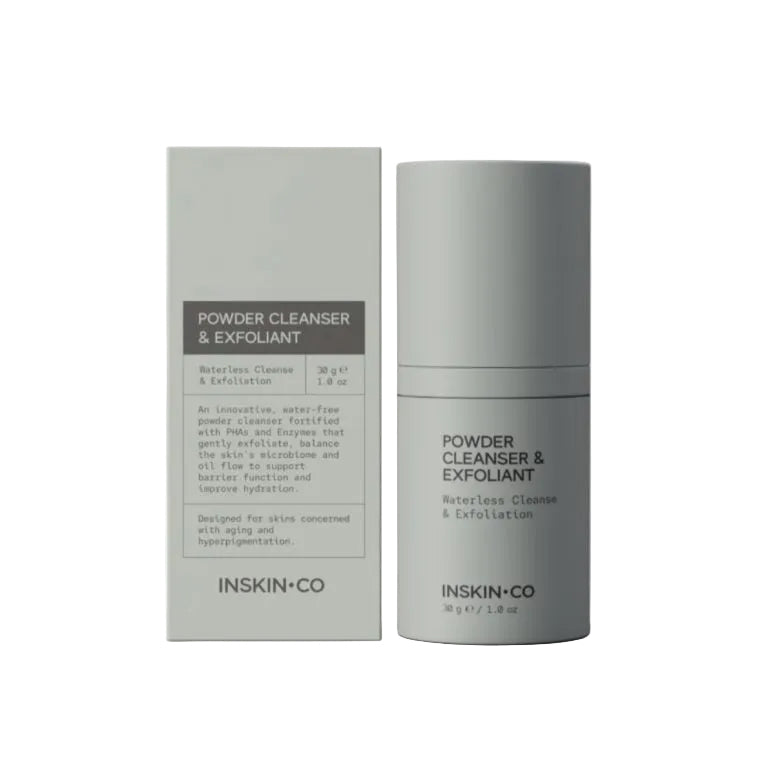 Inskin.co Powder Cleanser & Exfoliant 30g