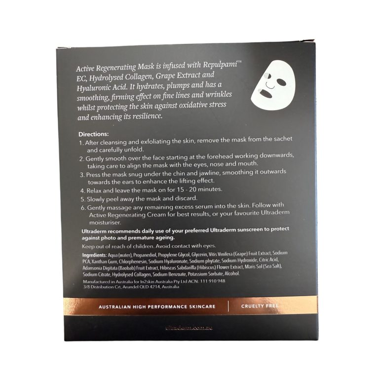 Ultraderm Active Regenerating Mask Pk of 4